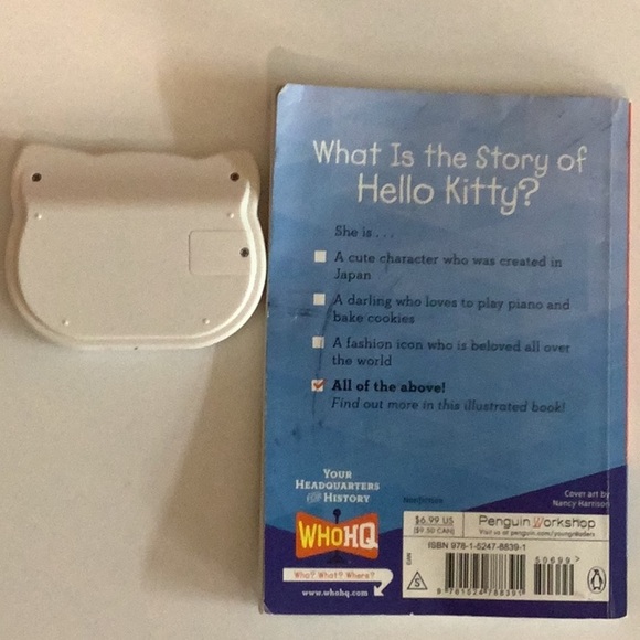 Hello Kitty Calculator and Book Set. Preloved - Picture 2 of 2